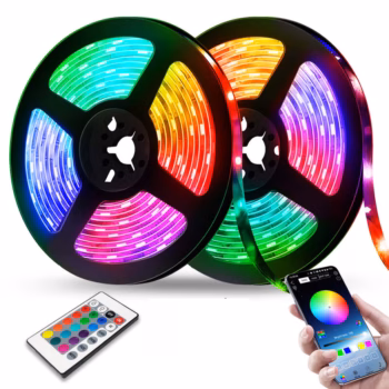 Розумна світлодіодна стрічка з пультом smd 5050 RGB - Новинка