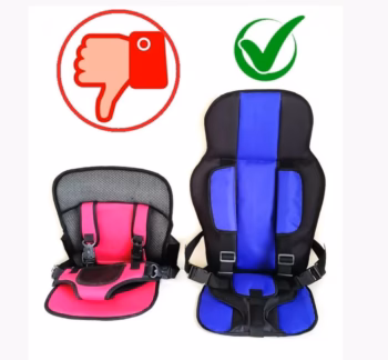 Дитяче автокрісло безкаркасне 9 - 36 кг I, II та III категорії - Новинка