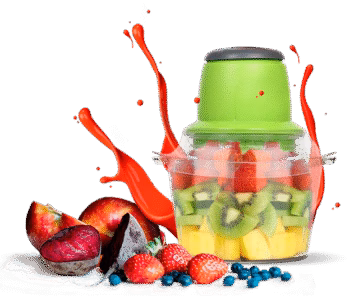 Електричний подрібнювач із двоярусним лезом Leomax Блискавка