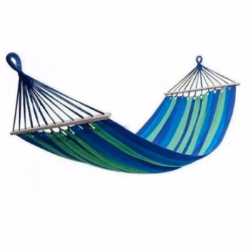 Гамак з палицею (80см/200см) синій
