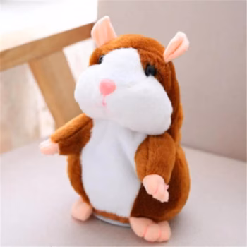 Хомяк, що говорить, Supretto коричневий (C199-0002). Інтерактивні іграшки