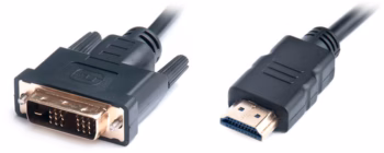 Кабель HDMI-DVI MM 1.8 м Black