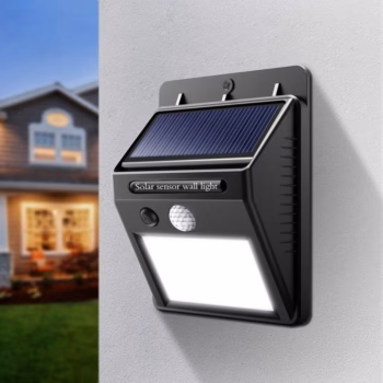 Вуличний LED ліхтар Solar Motion Sensor Light на сонячній батареї